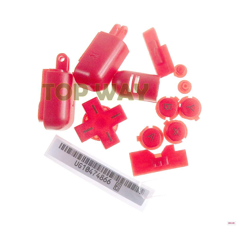1 Набор сменных кнопок ABXY L R D Pad Cross Button полный набор для navd DS Lite консоль NDSL Buttons Kit|Запасные части| |