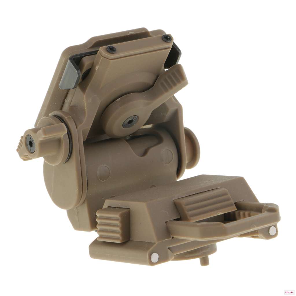   L4 - G24   Night   Vision   Googgles   NVG   Holder   FAST   MICH   ACH      Mount - Brown, as described