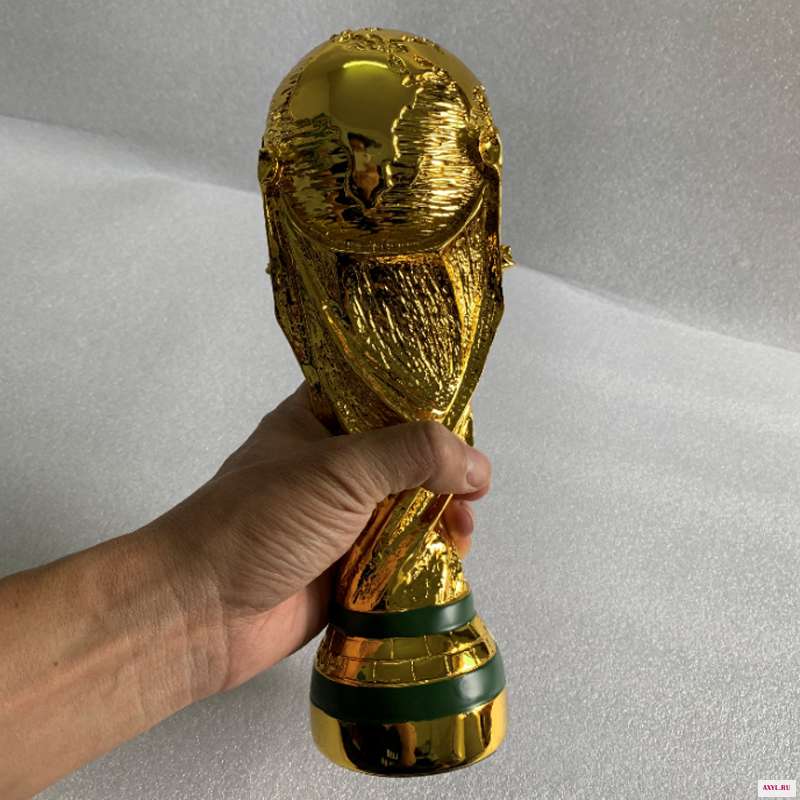 26 см высота Золотой Цвет чемпионата мира по футболу Футбол чемпионский сувенир талисман игрушка Кубок