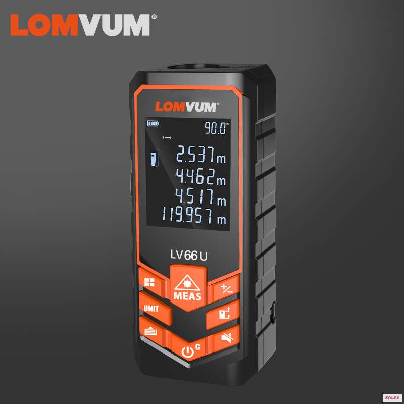 LOMVUM 66U лазерный дальномер с питанием от аккумулятора многофункциональный прибор ночного видения|Лазерные