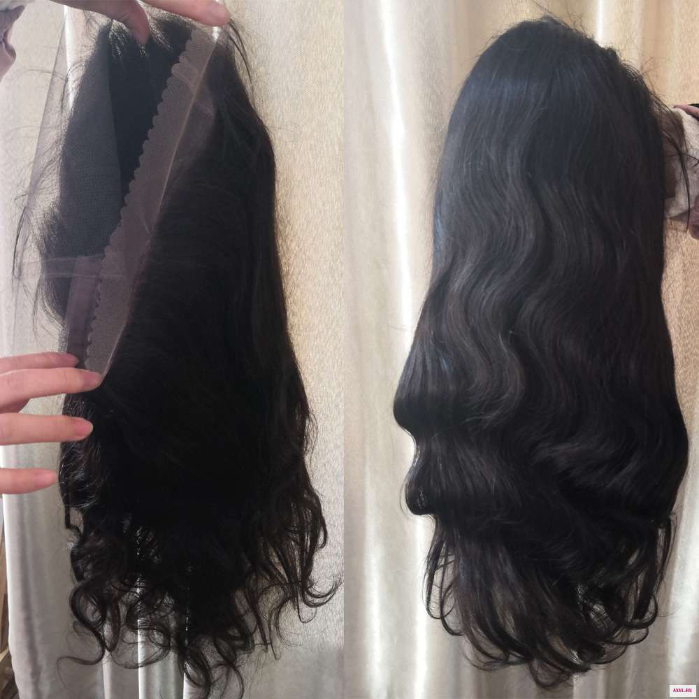 Парик для женщин LS Hair 360/13*4 бразильский 360|Парик из натуральных волос на кружеве| |