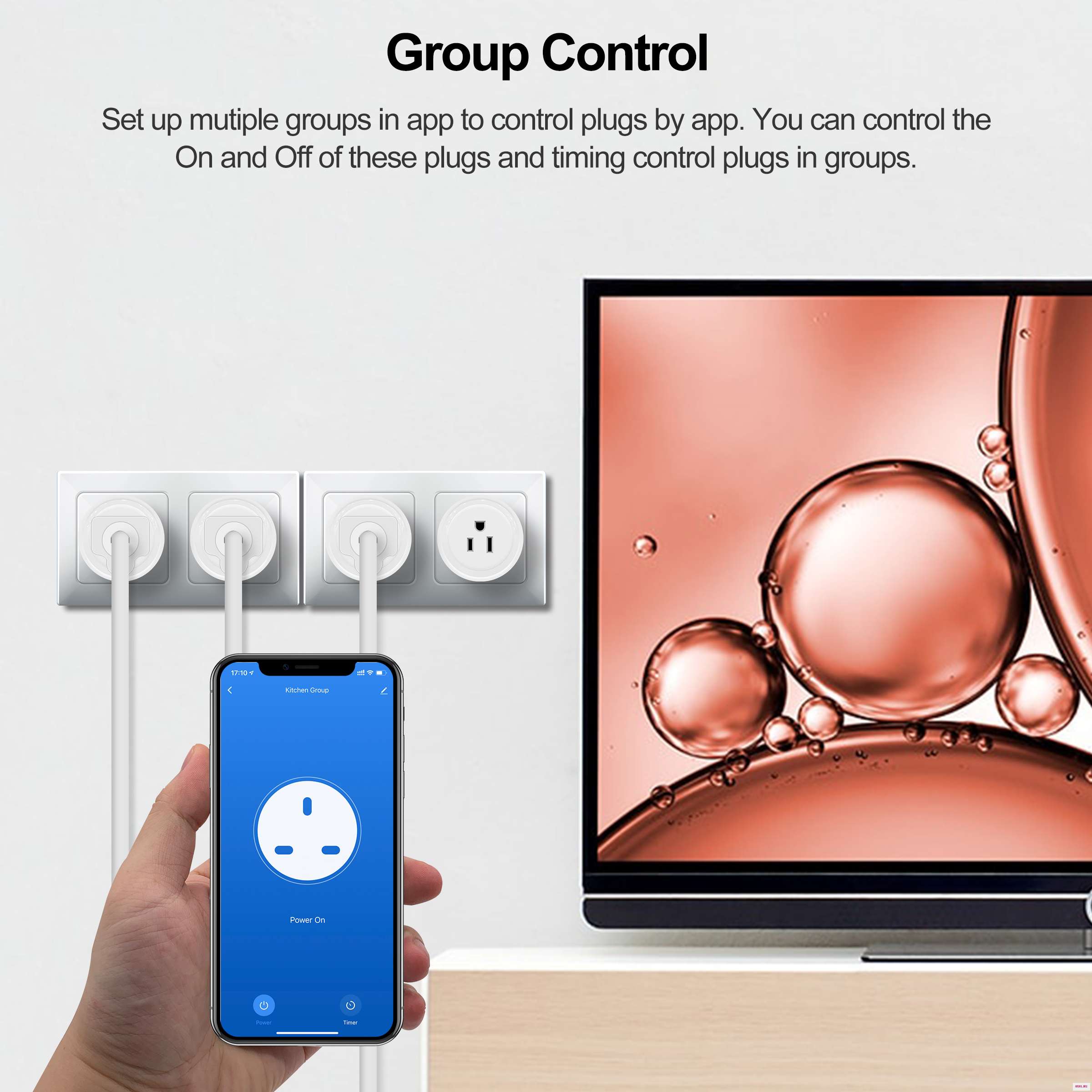 Wifi Smart Plug US мини розетка синхронизация голосового управления с помощью приложения Life работа Google Home Alexa не