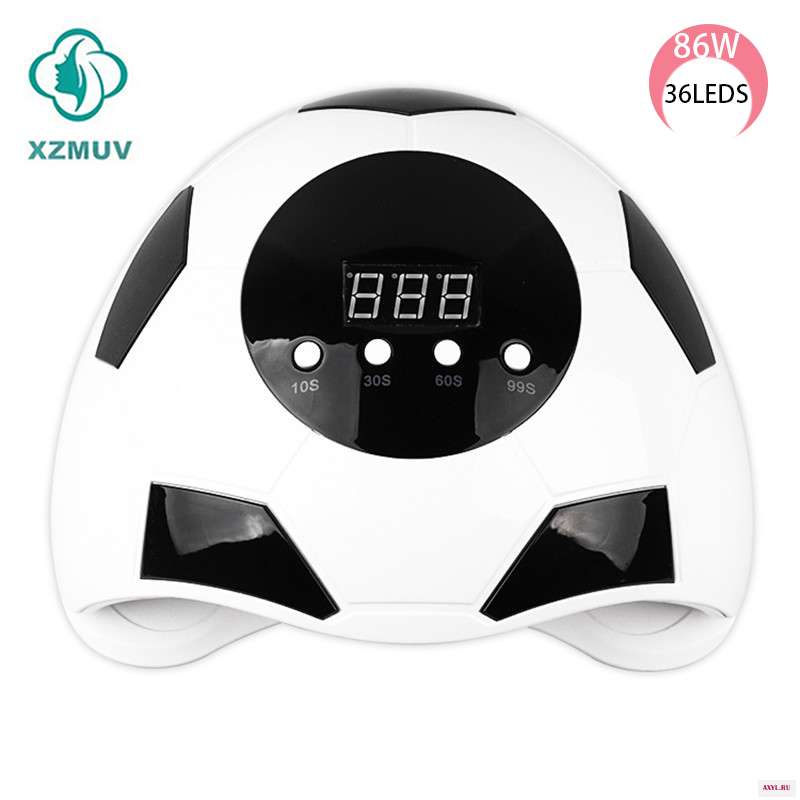 XZMUV USB высокое Мощность Портативный ультрафиолетовая Светодиодная лампа для ногтей быстрая сушка при