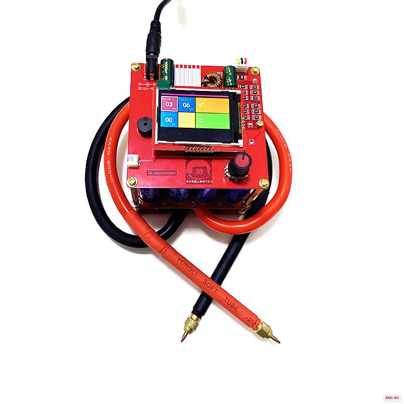 5 4 V 400F Портативный оборудование для точечной сварки DIY конденсатор с алюминиевой крышкой точечная
