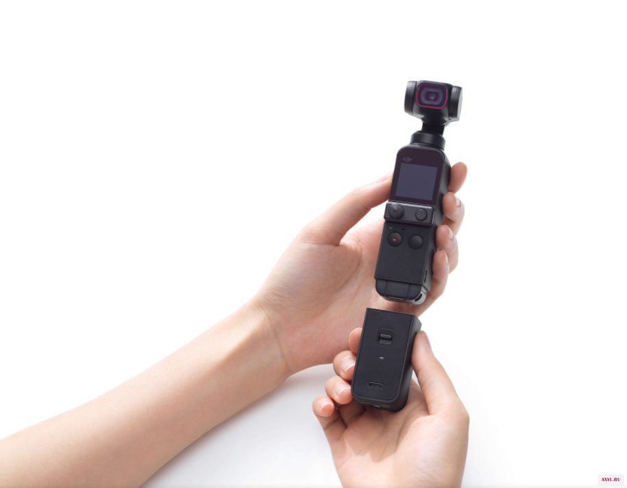 В наличии Оригинальные DJI Pocket 2 с ручкой для беспроводного Wi Fi модуля Blutooth внешний микрофон наушники OSMO
