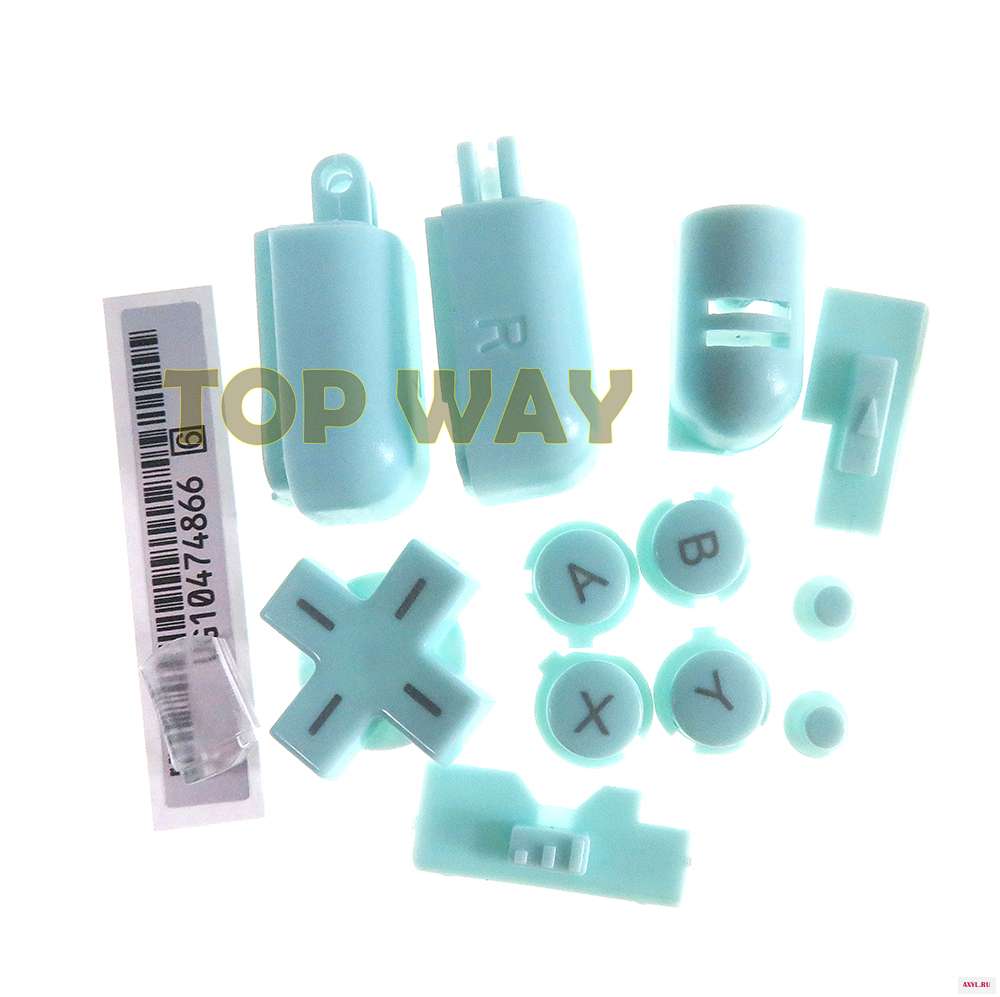 1 Набор сменных кнопок ABXY L R D Pad Cross Button полный набор для navd DS Lite консоль NDSL Buttons Kit|Запасные части| |