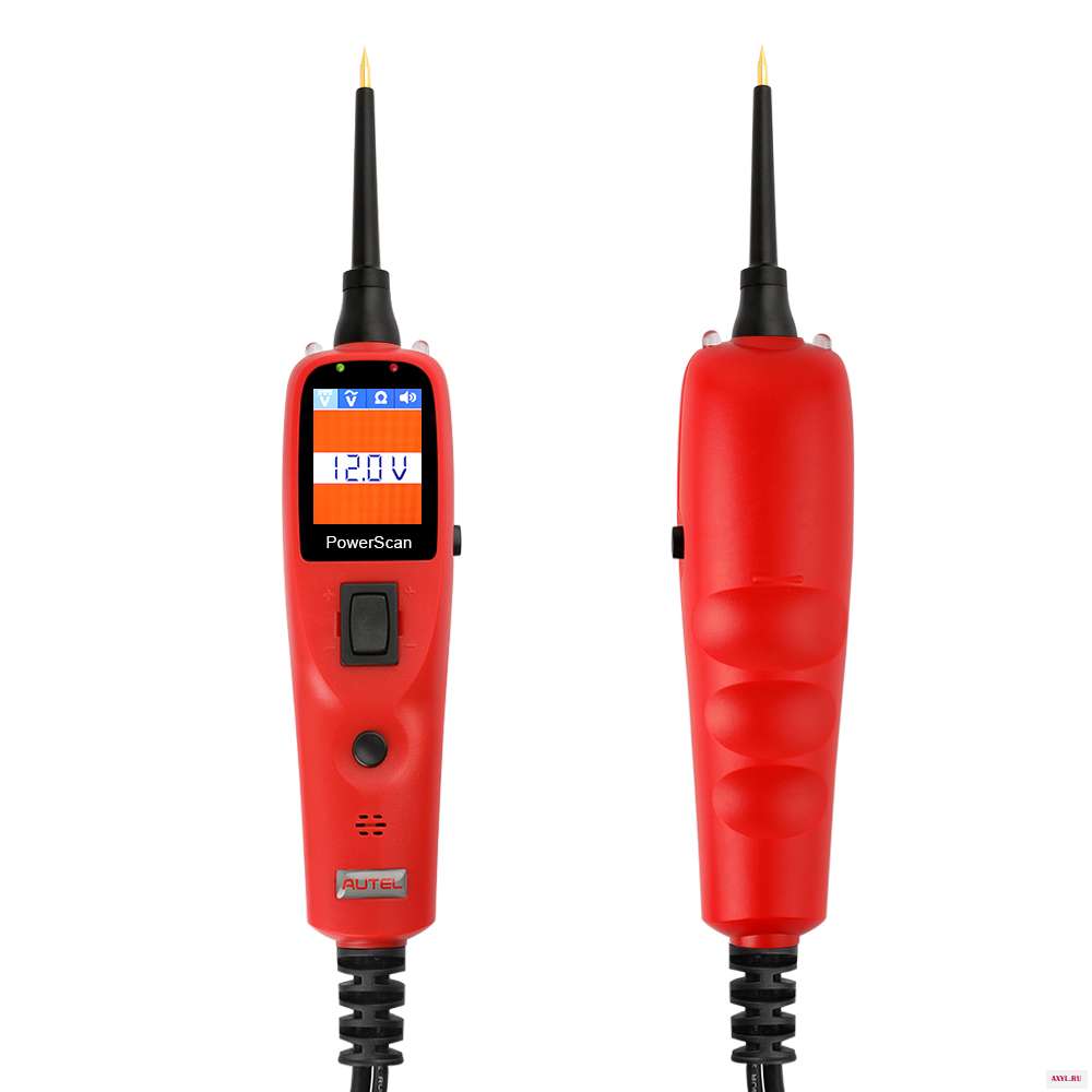 Autel PowerScan PS100 авто электрическая схема AVO метр тестер автомобильной цепи встроенный фонарик для 12 24 В