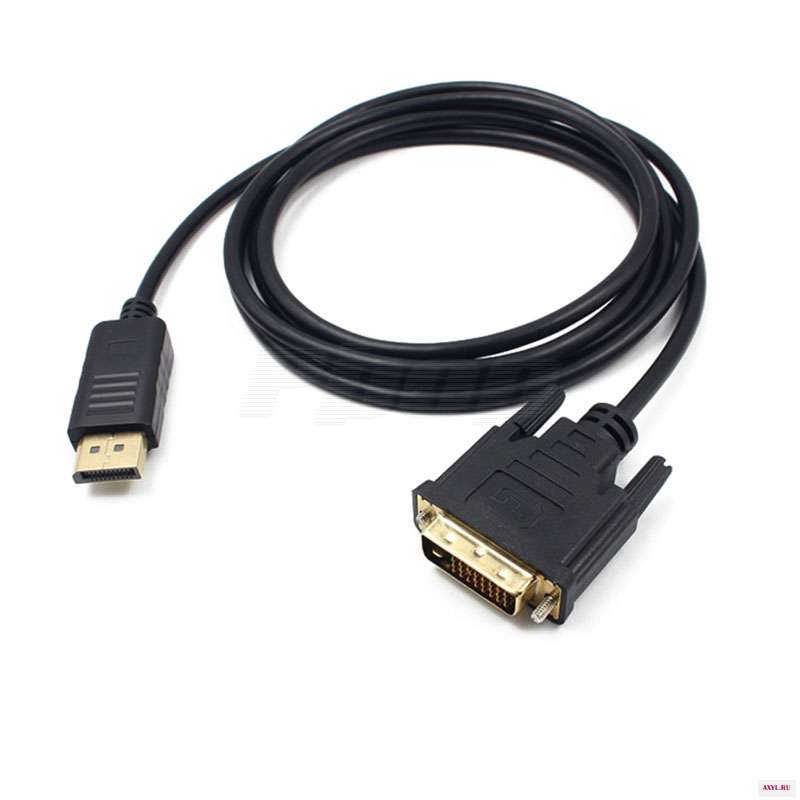 Конвертер порта DisplayPort DP DVI кабели 1 8 м штекер FHD для монитора ПК| |