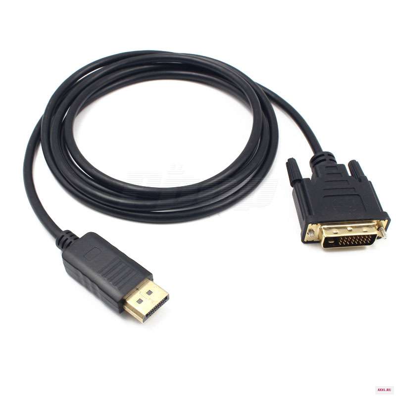 Конвертер порта DisplayPort DP DVI кабели 1 8 м штекер FHD для монитора ПК| |