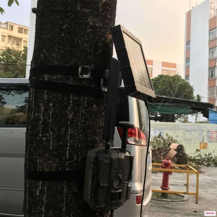 Солнечная панель для охоты 4 г Фотокамера ловушка внешняя батарея солнечное зарядное устройство 3000 мАч