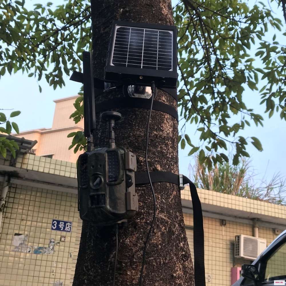 Солнечная панель для охоты 4 г Фотокамера ловушка внешняя батарея солнечное зарядное устройство 3000 мАч