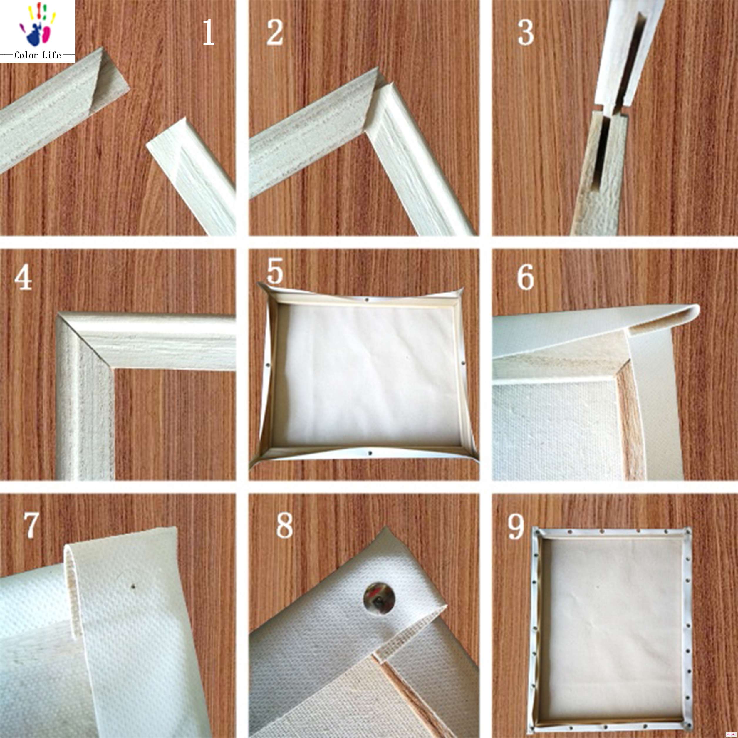 DIY картинки для раскраски по номерам в различных расцветках с применением усовершенствованных
