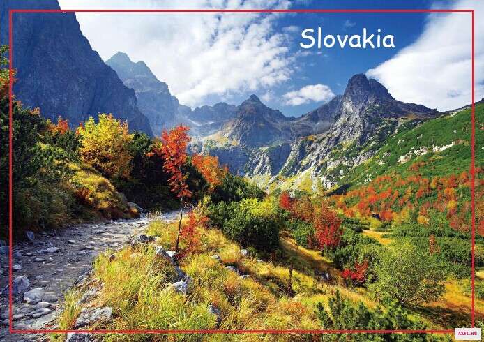 Татра горы киезмарская долина Словакия Путешествия Холодильник Магниты 20550 прямоугольные металлические