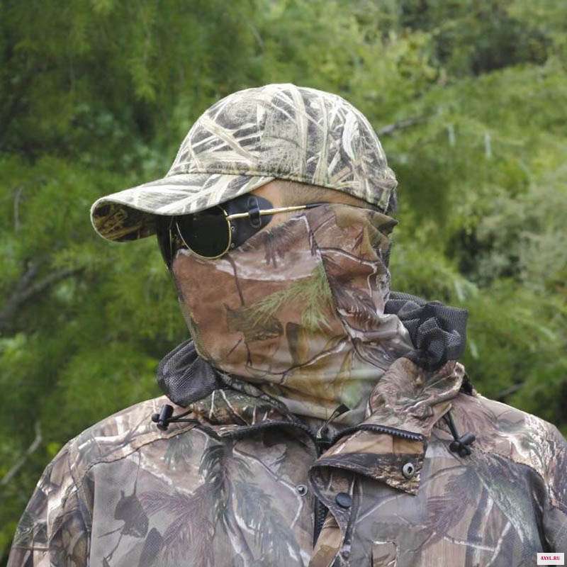 Наружная bionic камуфляжная для охоты Кепка Realtree шляпа флисовый - Цена: 