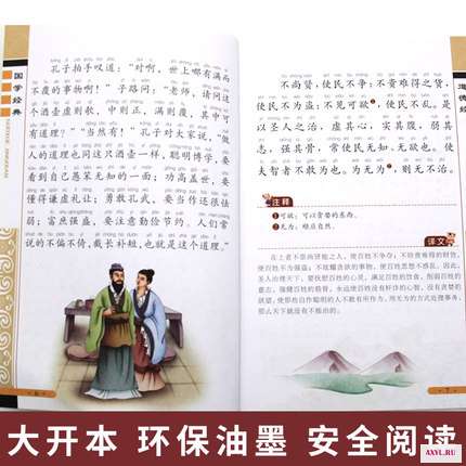 Дао де Цзин Тао те Чинг Древняя китайская литературная классика книги по философии для детей книга раннего