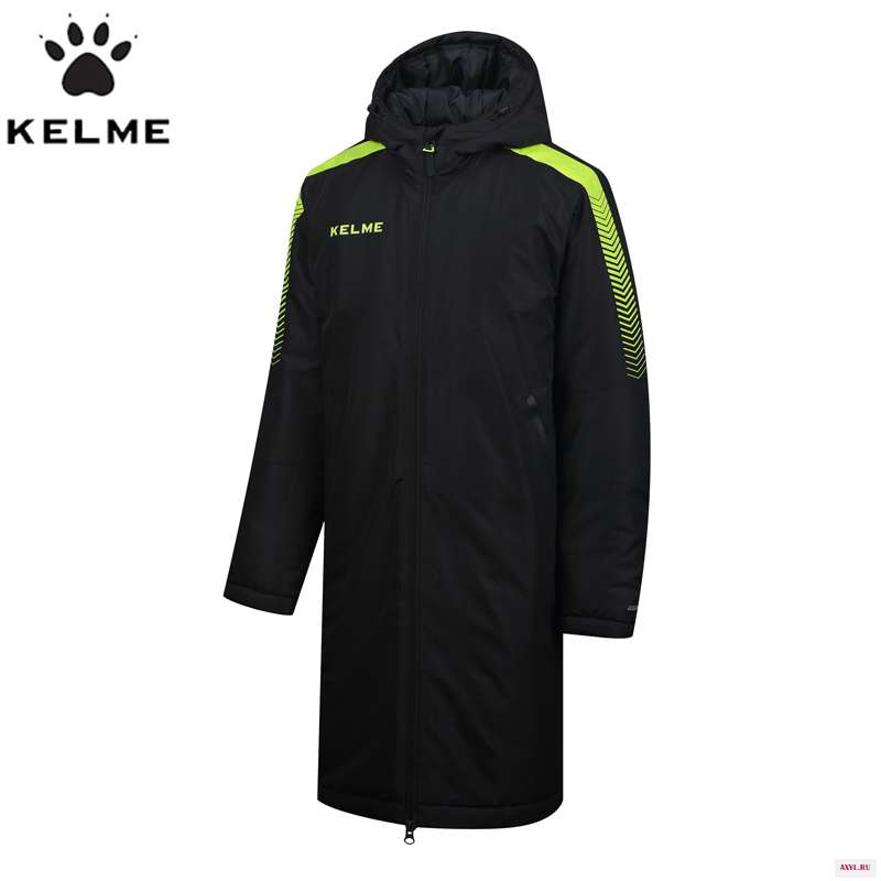 Детская зимняя куртка KELME длинные зимние куртки для мальчиков и девочек детская ветрозащитная теплая