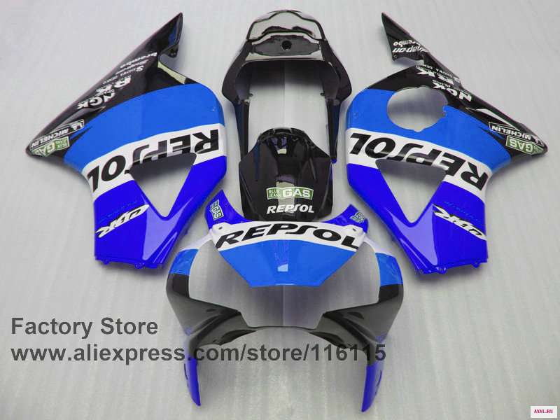 Набор обтекателей для HONDA CBR900RR fireblade CBR 954 2002 2003 CBR954 02 03 небесно голубые Обтекатели Repsol|fairing kit|repsol fairingrepsol blue |