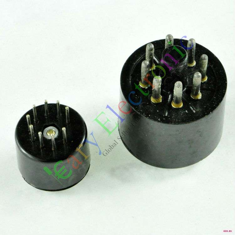 Вакуумная трубка Bakelite 1 шт. 9pin Fr 12AX7 + 8pin Octal DIY Бесплатная доставка опт и розница|test socket|vacuum tube testtube socket saver |