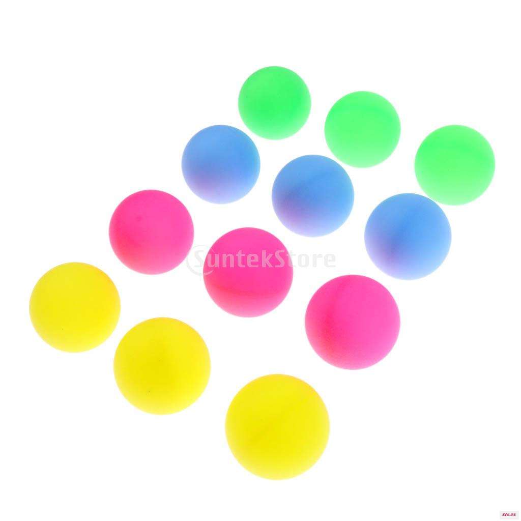 24Pcs Multi-colored Beer Ping Pong Balls, Table Tennis Decoration Balls Toy Raffle  Entertainment Party Balls