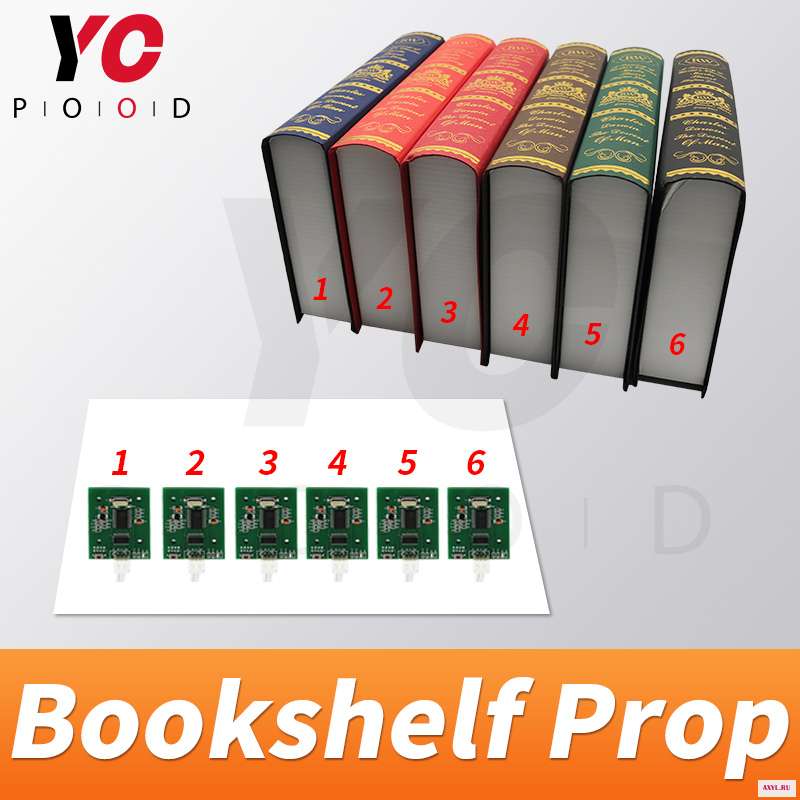 Реквизит для книжной полки реквизит побега в реальном времени поместите все книги корр местах чтобы