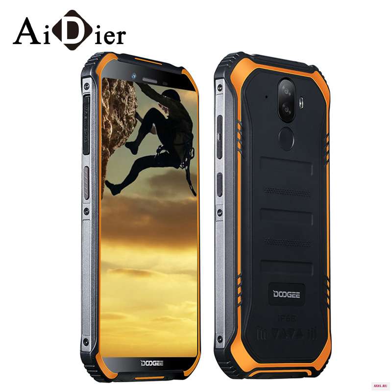DOOGEE S40 IP68/IP69K Android 9 0 мобильный телефон 5 дюймов 4650 мА/ч MT6739 4 ядра 2 Гб Оперативная память 16 Встроенная 8.0MP 4G