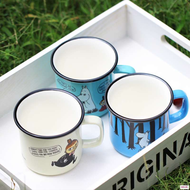 Moomin керамическая чашка для влюбленных подруг подарок на день рождения прекрасный Бегемот маленькая моя