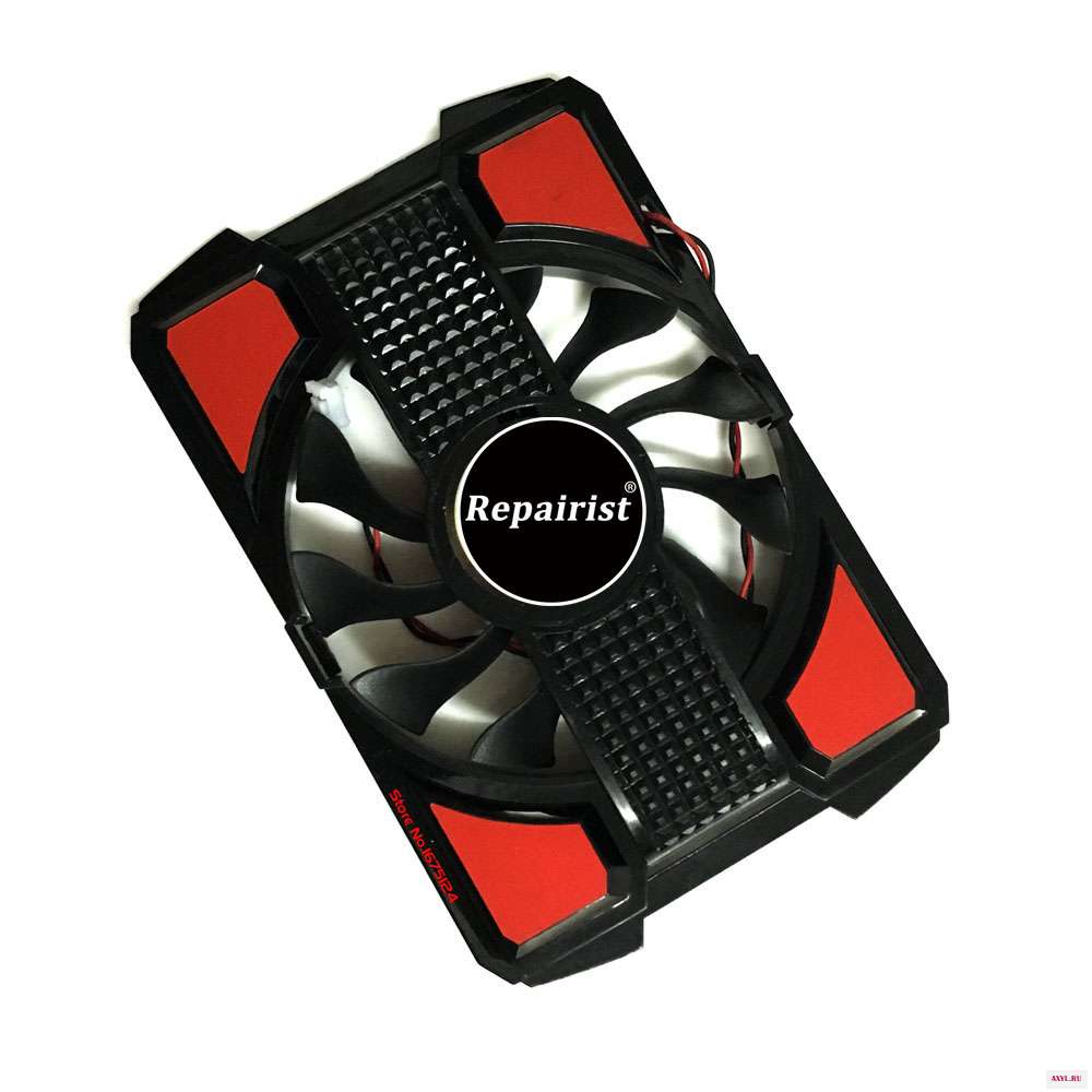 RX550 GPU кулер VGA вентилятор видеокарта для ASUS RX 550 GT630 2GD3 видеокарты охлаждения в качестве