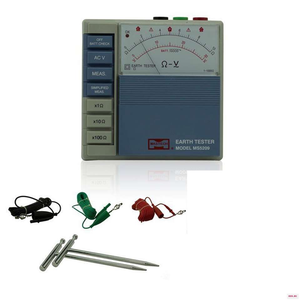 MASTECH MS5209 аналоговый измеритель сопротивления заземления Megger Megometro 1 1K низкой мощности|Измерители