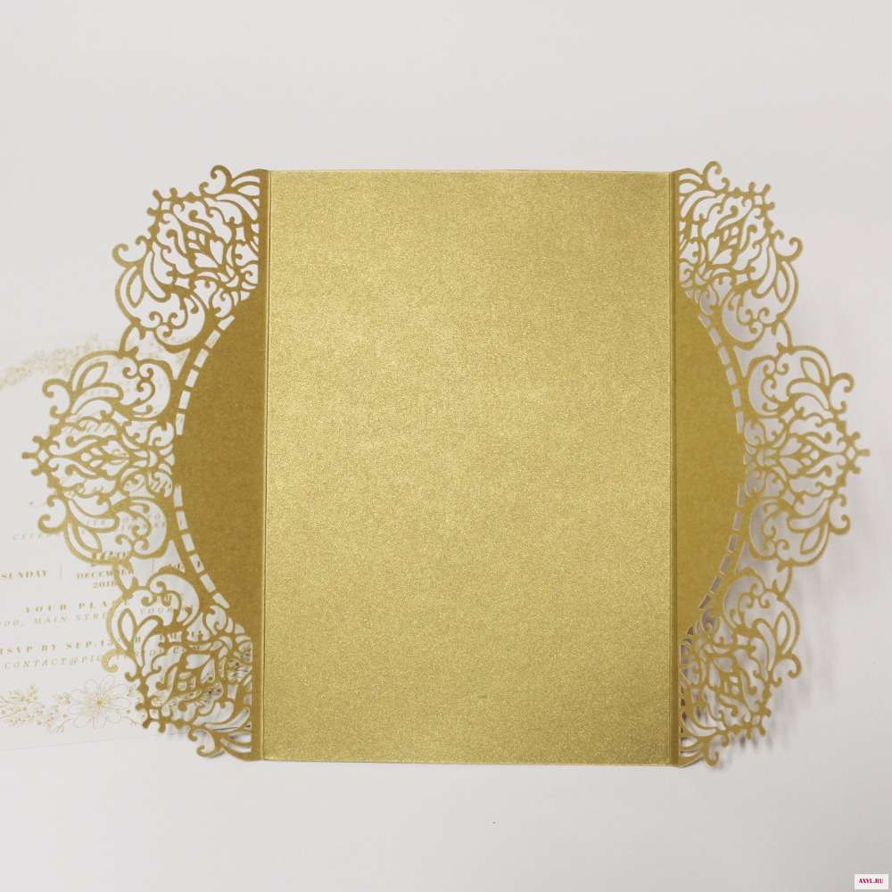 Laser Cut Wedding Invitations