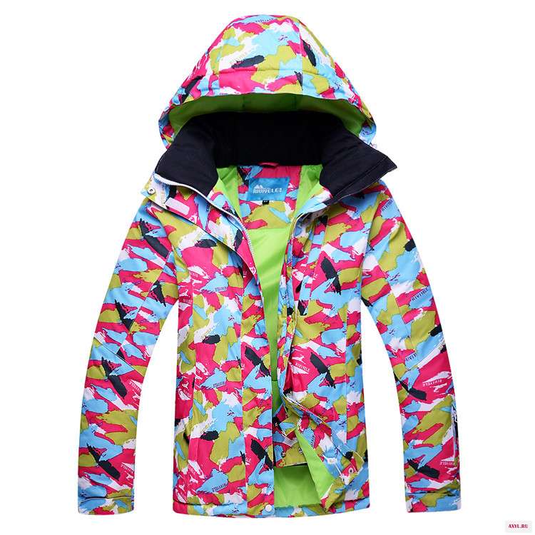 Breathable women Snow jackets outdoor skiing coats snowboarding clothing waterproof windproof costumes winter jacket - Цена: 