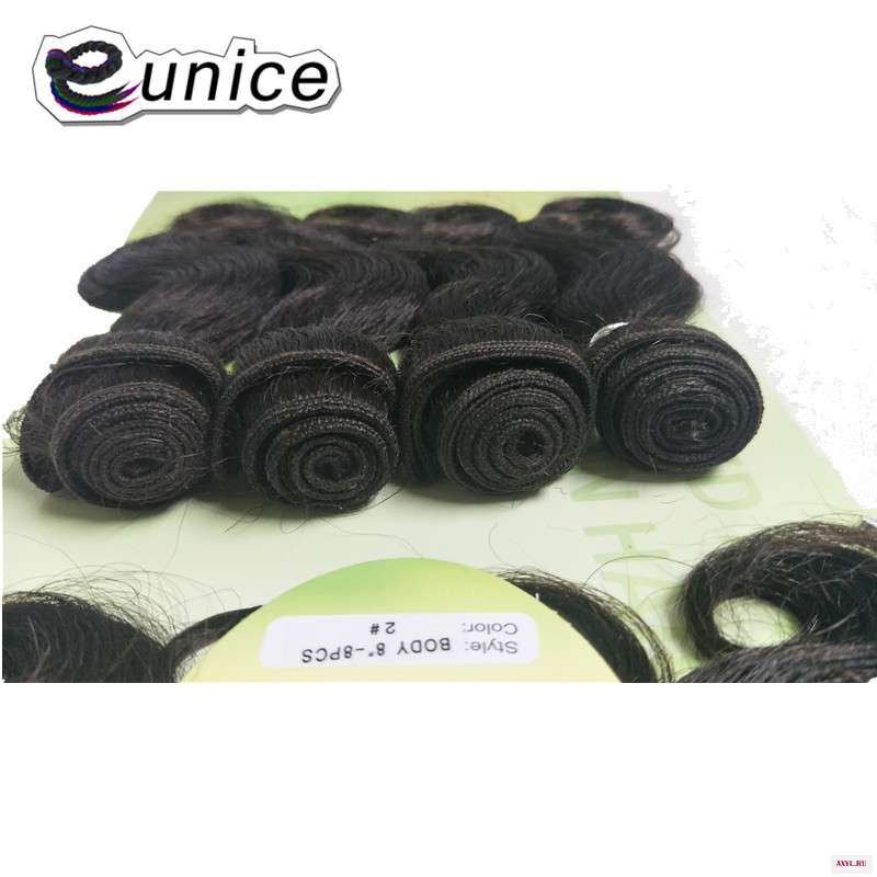 unprocessed natural hair 8piecespackage (2)