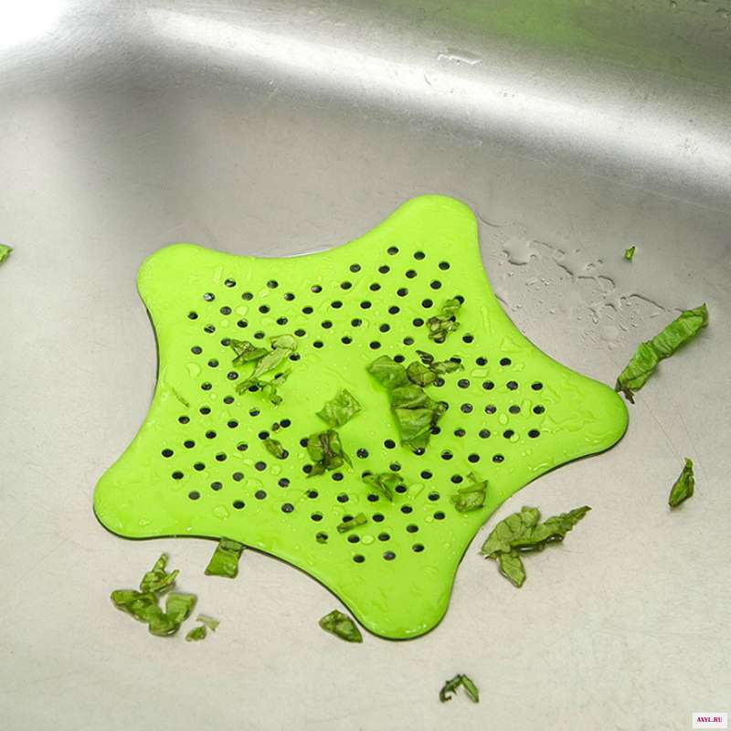 1 шт. силиконовая Морская звезда кухонная раковина Fliter ванная присоска для пола слив душ волос
