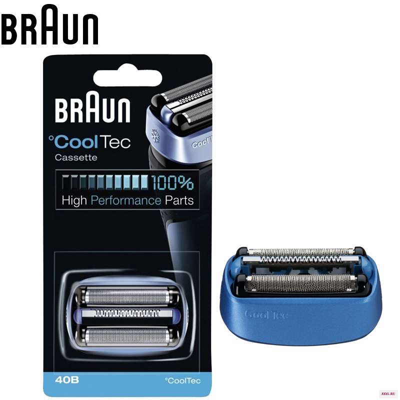 Сменный картридж Braun 40B для фольги и резца кассеты CoolTec электрические бритвы головки лезвий замена CT5cc CT4s