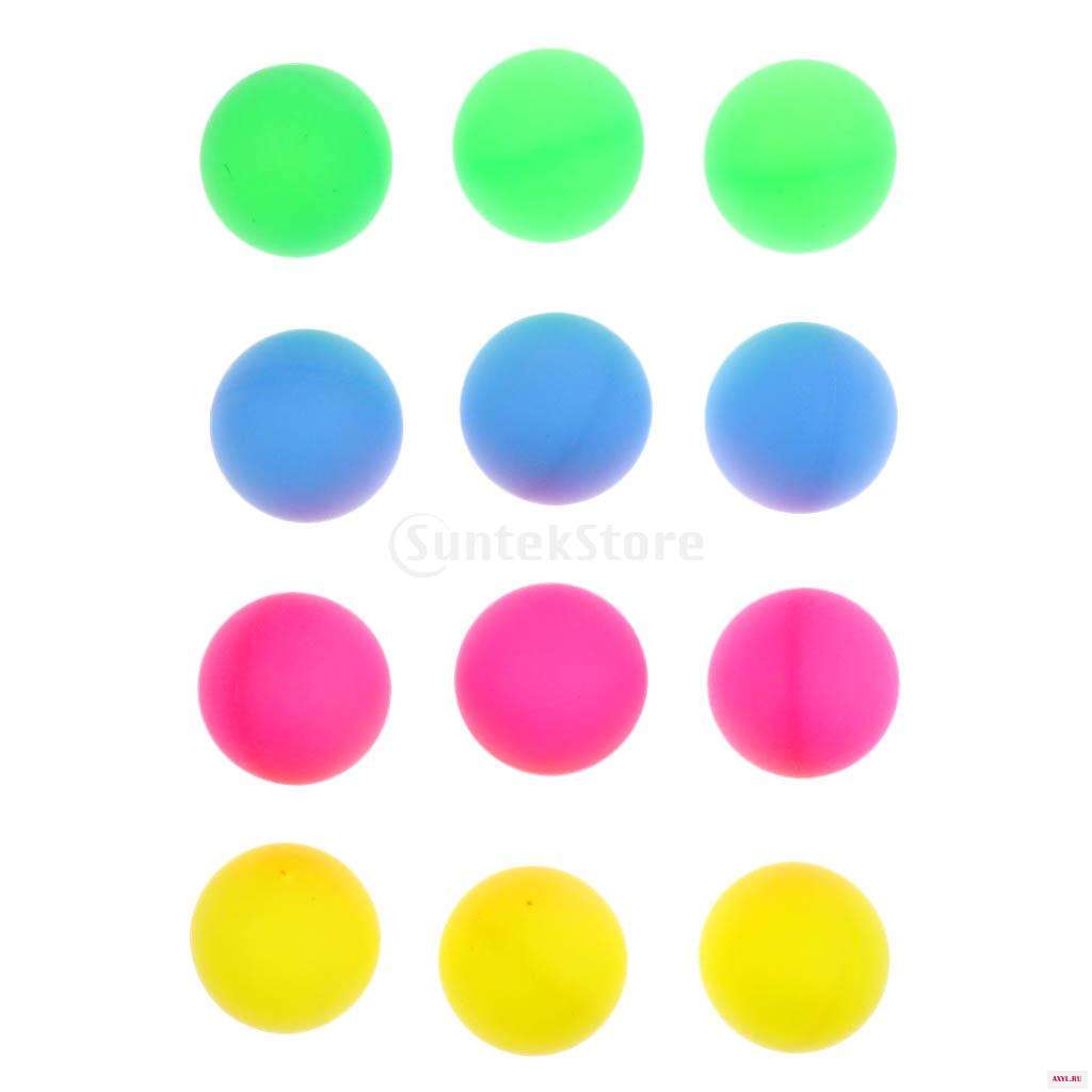 24Pcs Multi-colored Beer Ping Pong Balls, Table Tennis Decoration Balls Toy Raffle  Entertainment Party Balls