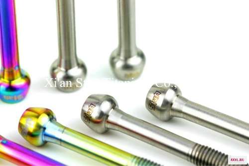 Титановые болты для велосипеда TC4 M5 41 / 47 высокое качество и легкий вес подседельный штырь велосипеда|screw