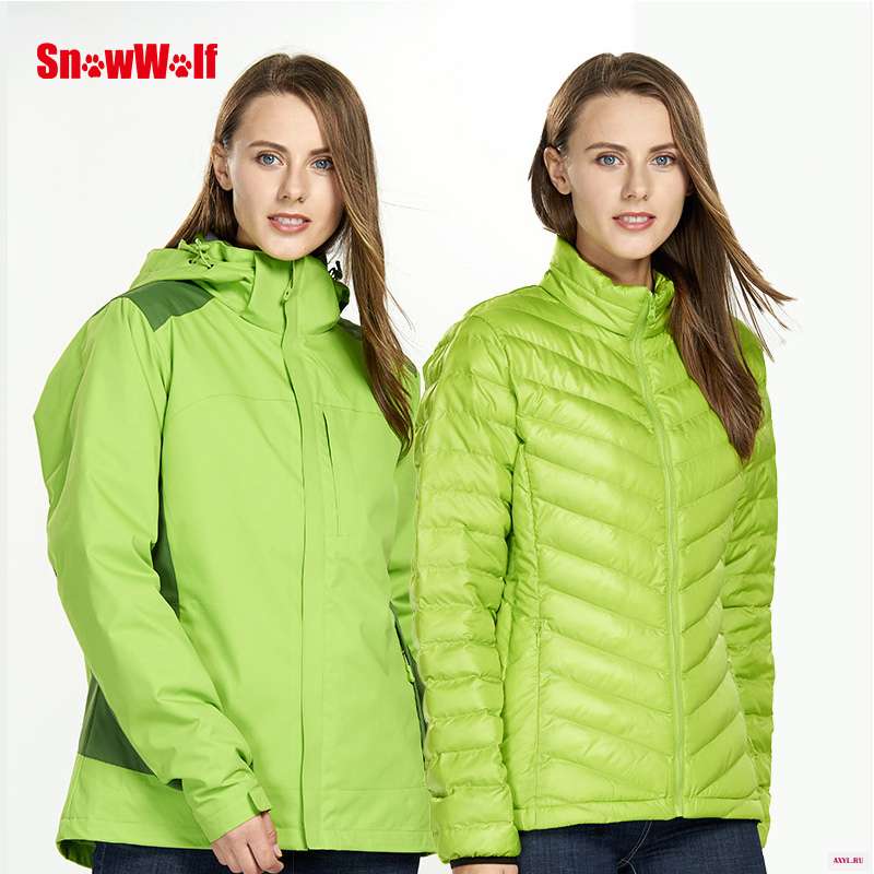 SNOWWOLF 2019 женская зимняя уличная мягкая куртка для походов водонепроницаемая с капюшоном из термохлопка