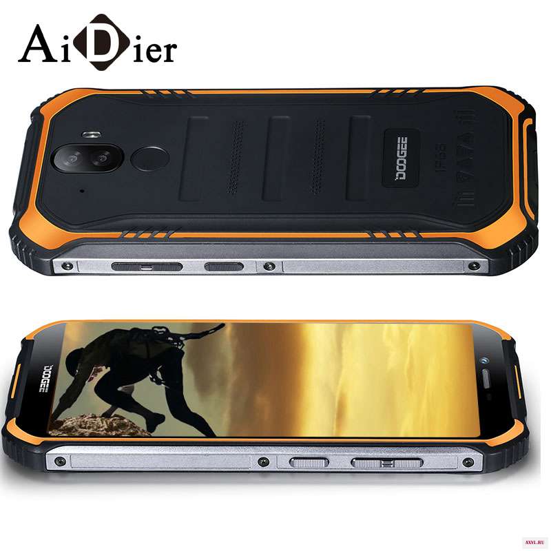 DOOGEE S40 IP68/IP69K Android 9 0 мобильный телефон 5 дюймов 4650 мА/ч MT6739 4 ядра 2 Гб Оперативная память 16 Встроенная 8.0MP 4G