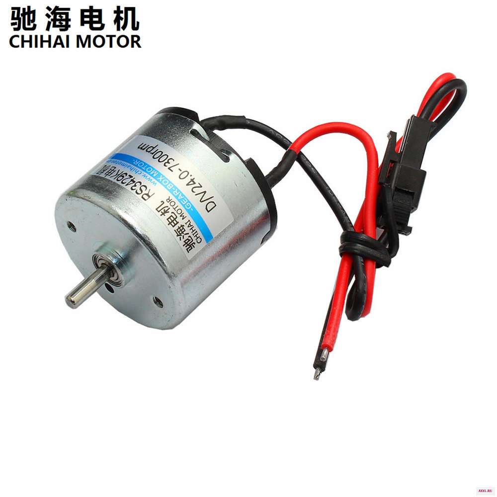 Chihai мотор CHR RS3429K миниатюрный DC 24V 7300RPM шарикоподшипник Мотор щетки углерода|brushed motor|carbon brush motordc 24v |