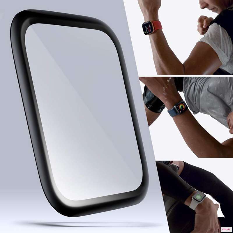 3D изогнутое закаленное стекло HD для Apple Watch Series 3 2 1 38 мм 42 Защитная пленка iWatch 4 40 44 мм|Ремешки часов| |