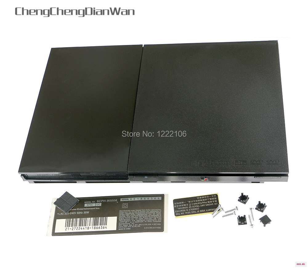 ChengChengDianWan 9w 90000 9000X чехол с полным покрытием корпуса для PS2 Тонкий консоли этикеткой|case for|case covercase case |