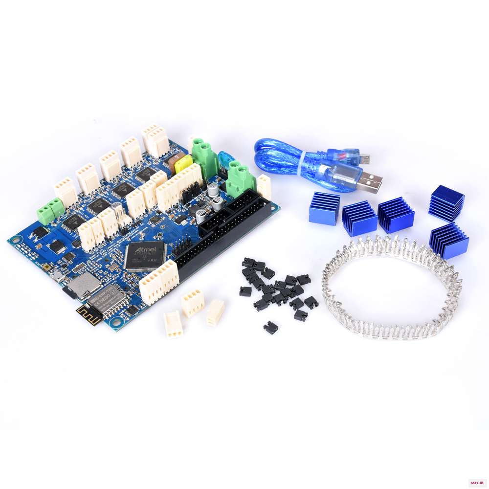 Клонированная 32 битная плата управления Duet 2 Wifi V1.04 Duetwifi для PanelDue 4 3 RepRap усовершенствованная материнская CNC 3D