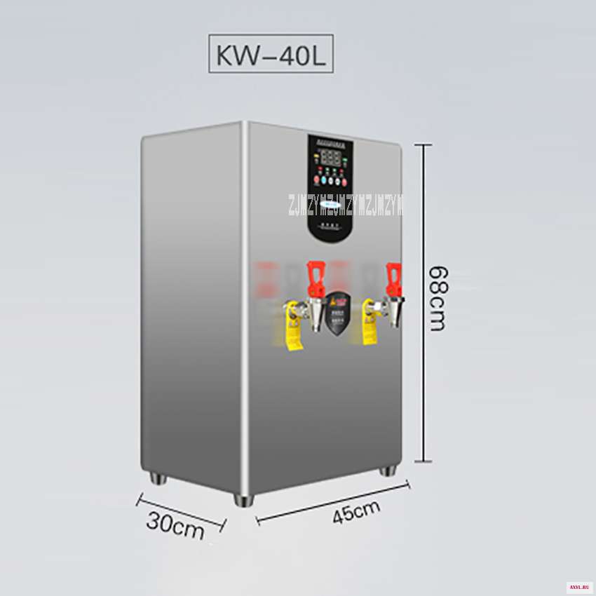 KW-40L Automatic Water Boiler Commercial Stainless Steel Stepping Electric Machine Drinking 3000W | Бытовая - Цена: US $246.15