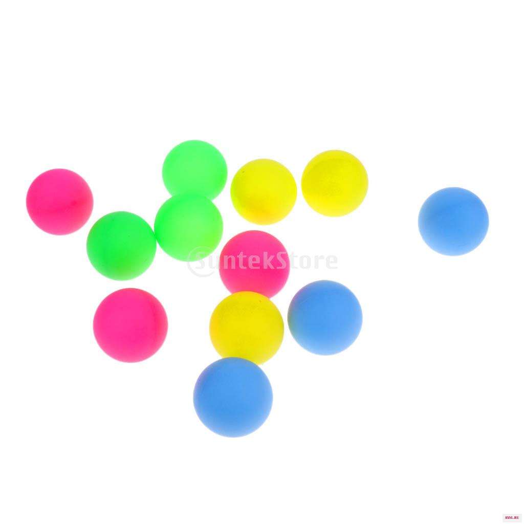 24Pcs Multi-colored Beer Ping Pong Balls, Table Tennis Decoration Balls Toy Raffle  Entertainment Party Balls