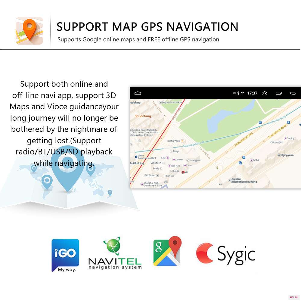 Podofo Android 8 1 2 Din Автомобильный мультимедийный плеер GPS WI FI авто 7 ''автомобиля радио для Ford Focus/S Max/Mondeo 9/GalaxyC