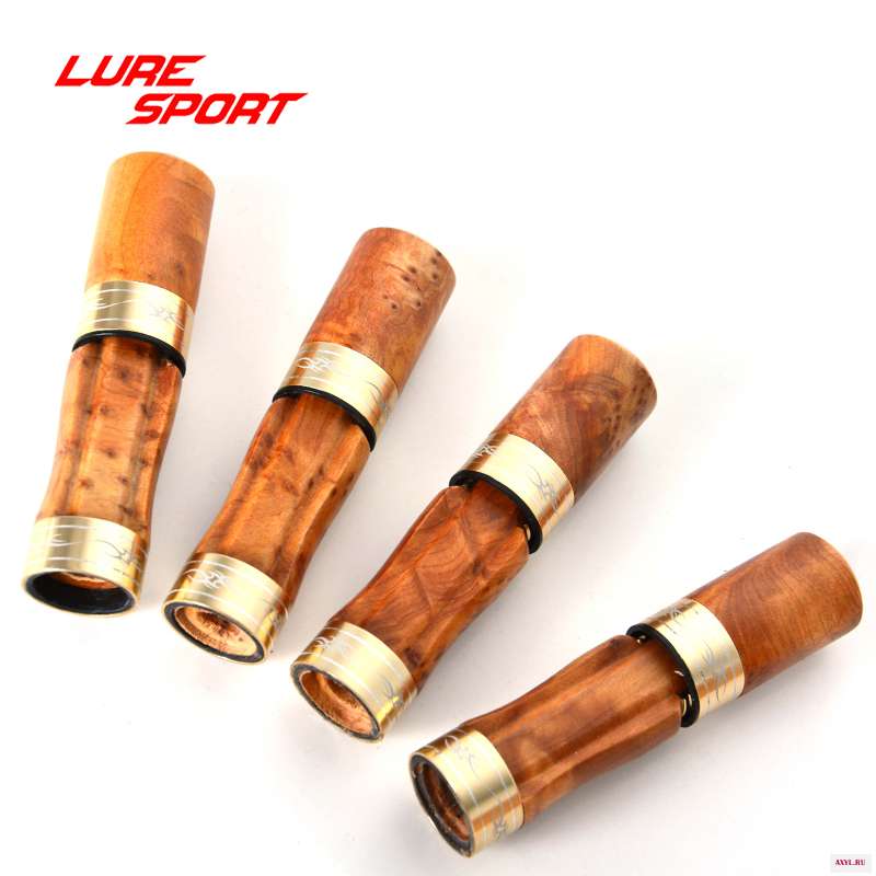 LureSport алюминиевая рыболовная удочка из древесины для катушки Строительные Компоненты спиннинг кастинговая