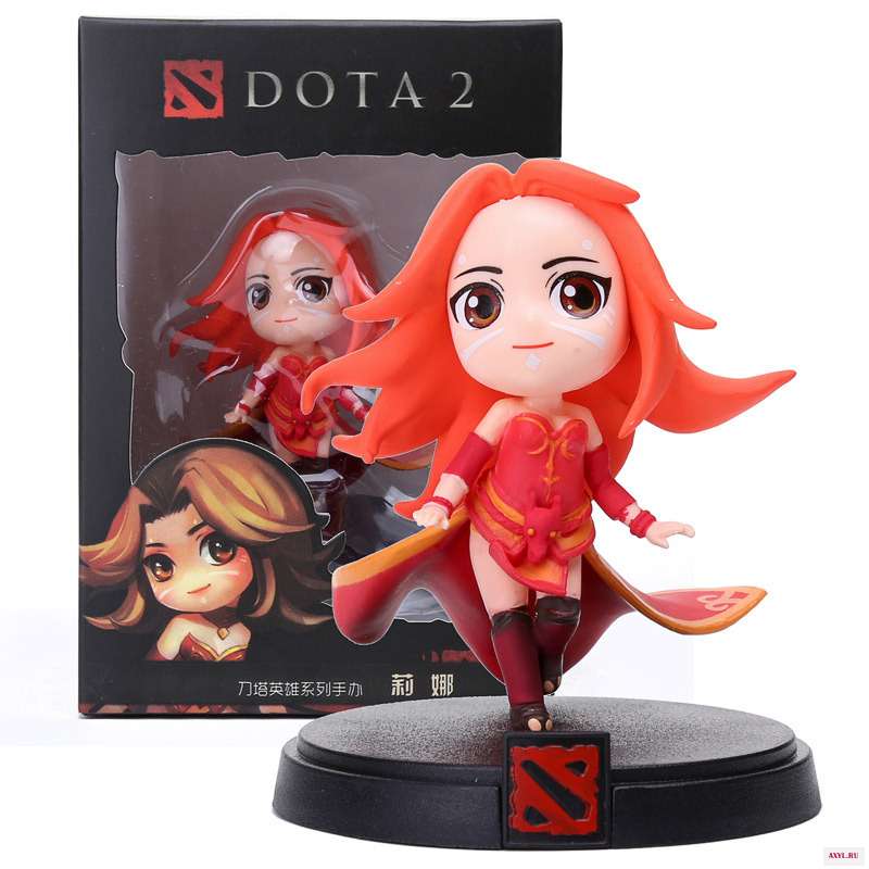 Dota Dota2 фигурка Kunkka Leviathan Lina кристаллическая Коко Пуджа TH см FV QOP 8 12 1 шт./компл. в коробке ПВХ Фигурки
