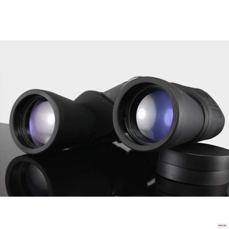 20X50 Бинокль 56 м/1000 м телескоп HD широкоугольный BAK4 призматический бинокль открытый складной охотничий