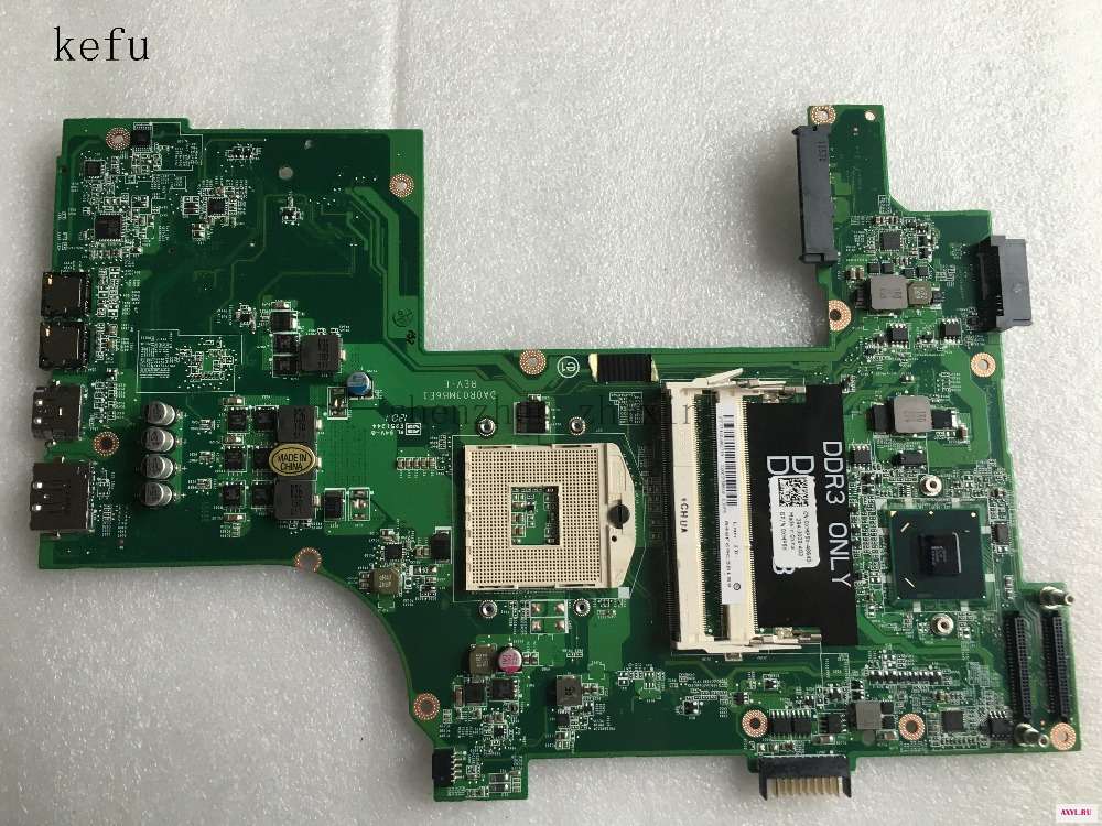 Материнская плата KEFU для ноутбука Dell Inspiron N7110 17R модель CN 0XMP5X DDR3 PGA989 Протестировано хорошо|Материнские платы|
