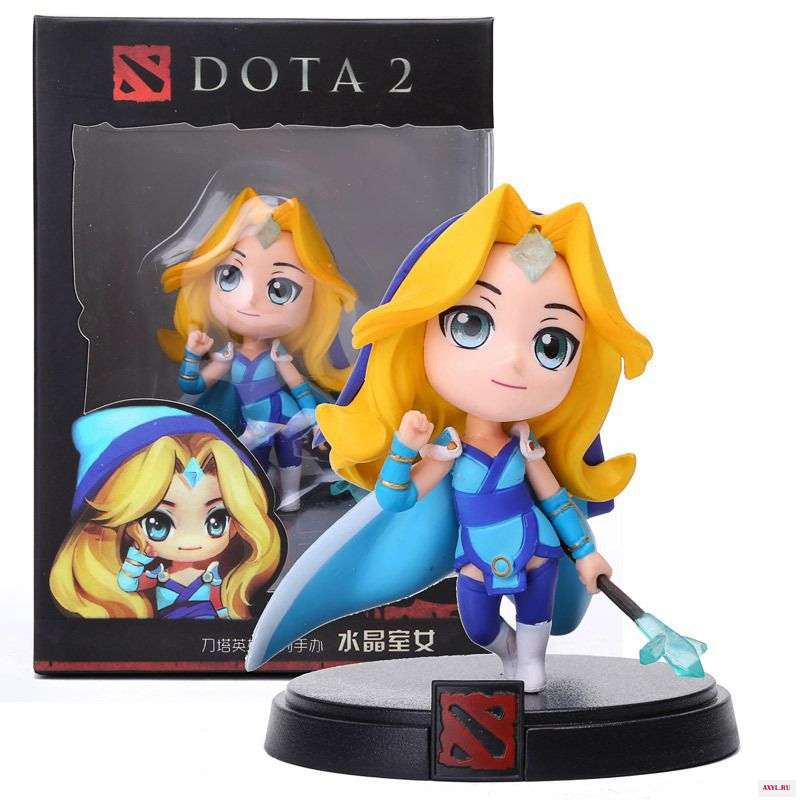 Dota Dota2 фигурка Kunkka Leviathan Lina кристаллическая Коко Пуджа TH см FV QOP 8 12 1 шт./компл. в коробке ПВХ Фигурки
