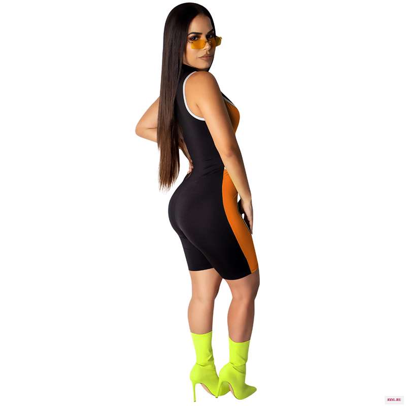 Сексуальный сетчатый лоскутный Топ без рукавов повседневный уличная одежда спортивный костюм летний